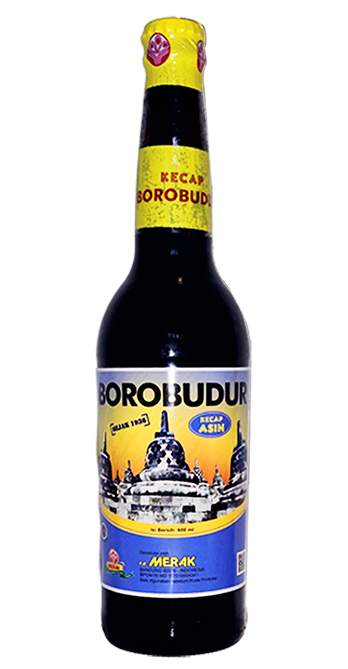 Borobudur Asin-Botol Kaca