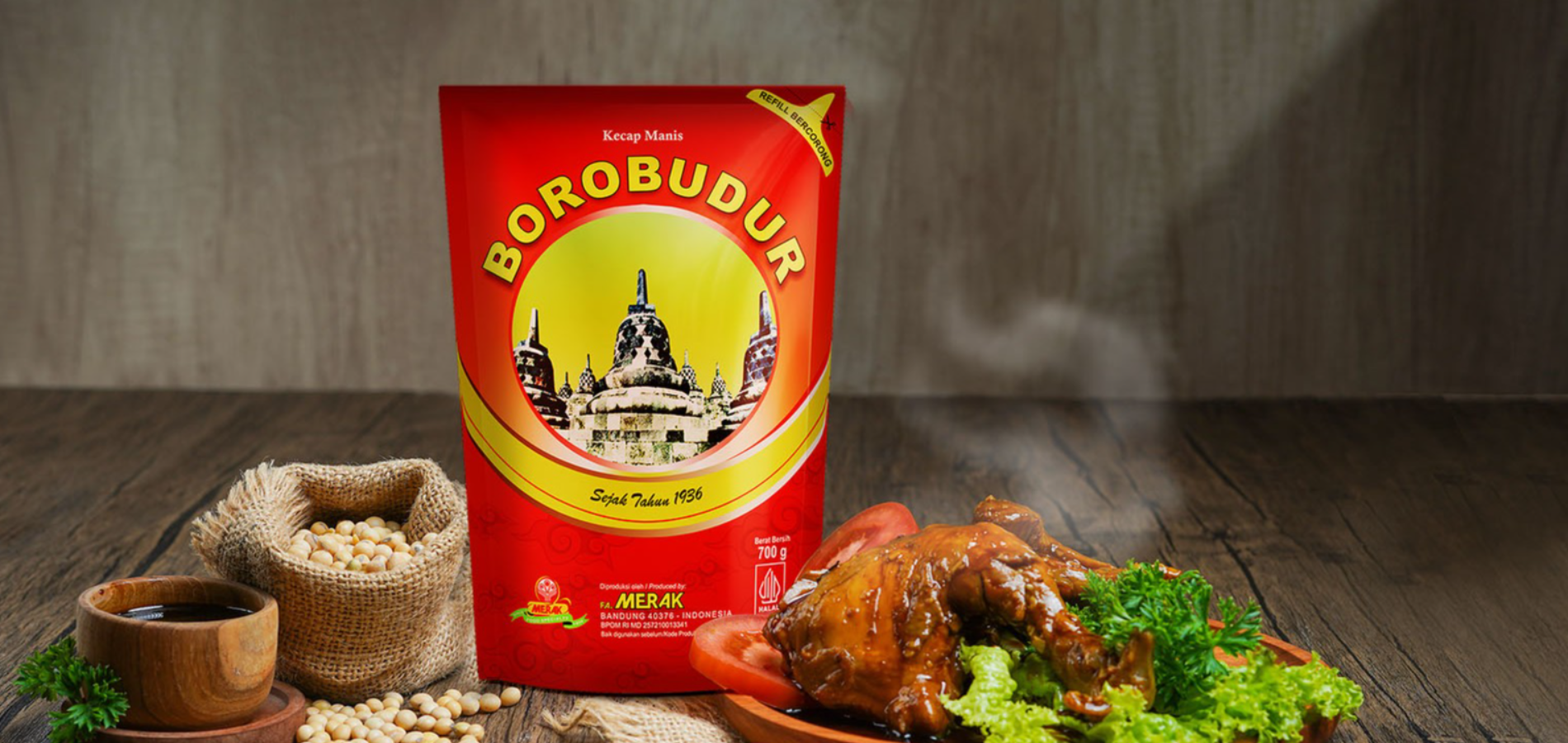Kecap manis borobudur